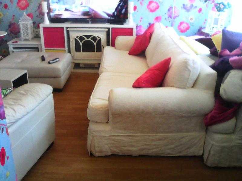 2 large 3 seater sofas