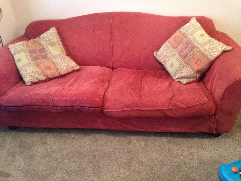 2 Large Sofas Free To a Good Home