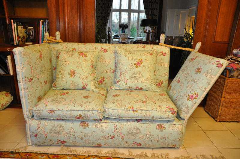 2 lovely Knole settees for sale