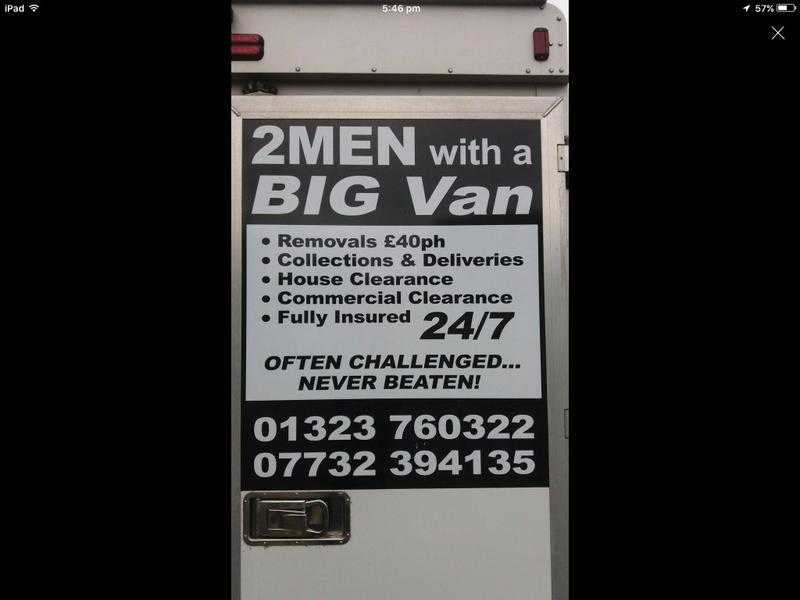 2 MEN amp A BIG VAN