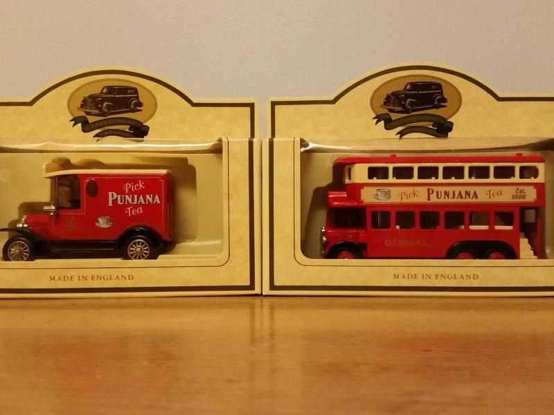 2 No. lledo diecast punjana London bus and truck