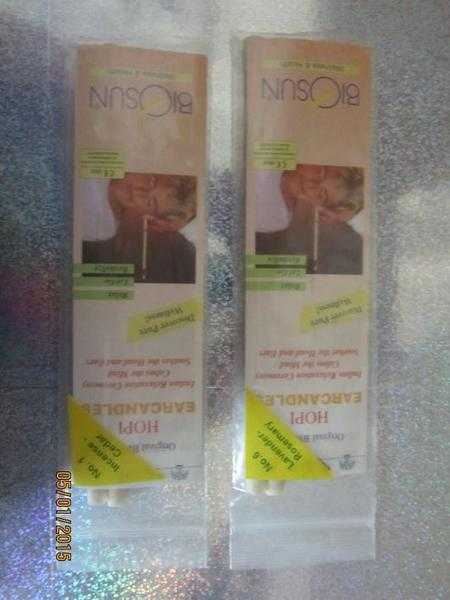 2 packs of GENUINE BIOSUN HOPI EAR CANDLES