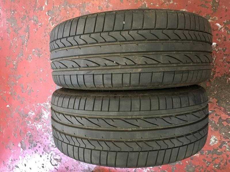 2 run flat brigestone tyres