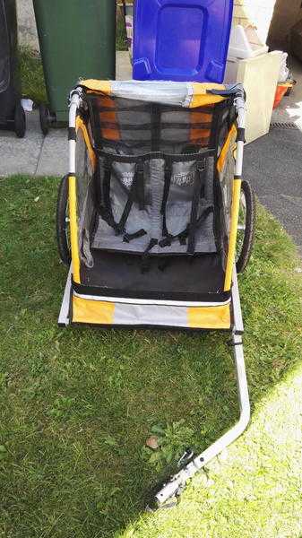 2 seater childs  bike buggy