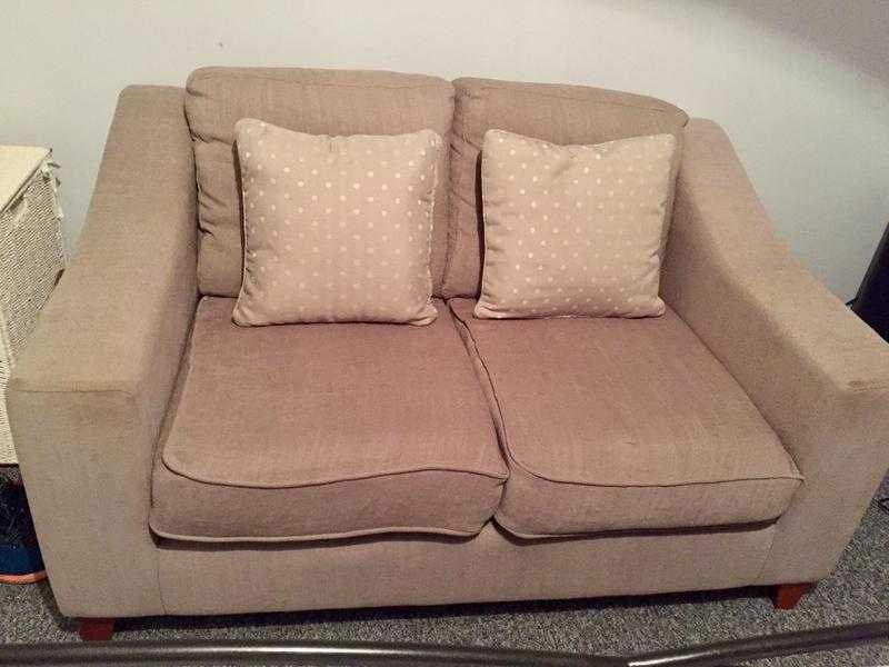 2 seater grey sofa