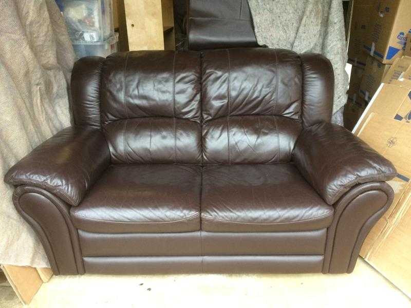 2 Seater Italian Leather Sofa