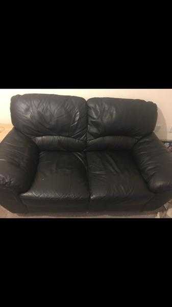 2 seater leather Sofa