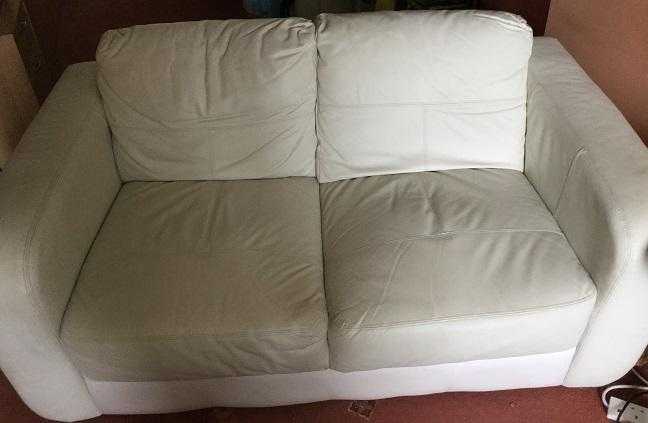 2 Seater Leather Sofa