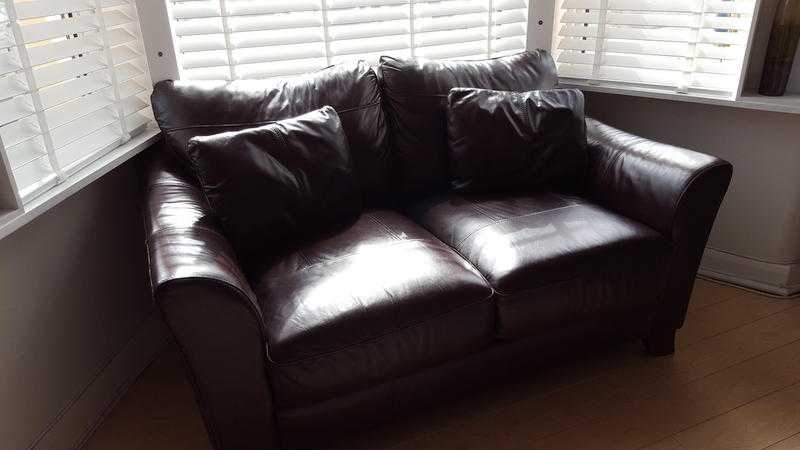 2 seater premium leather sofa