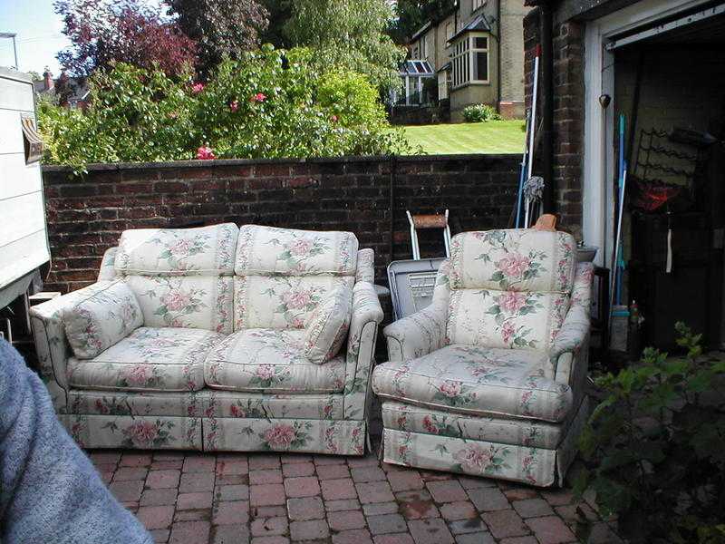 2 Seater Settee and matching Arm Chair