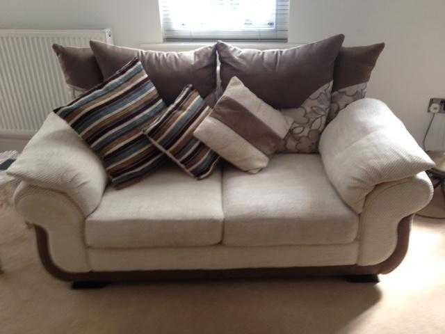 2 Seater Sofa and Large Twister Chair