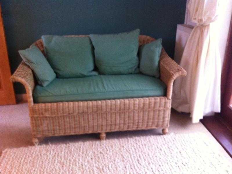 2 Seater Wicker Sofa