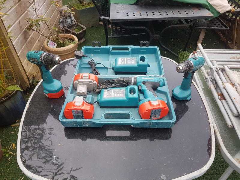 2 Sets of Makita Drills