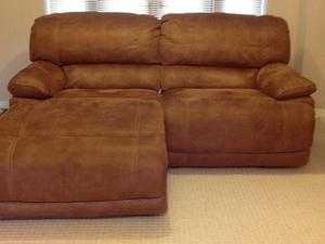 2 Sofas - matching chaise longue and 2 seater sofa