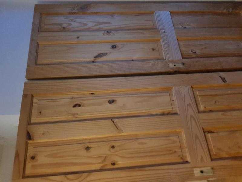 2 Solid Pine Doors