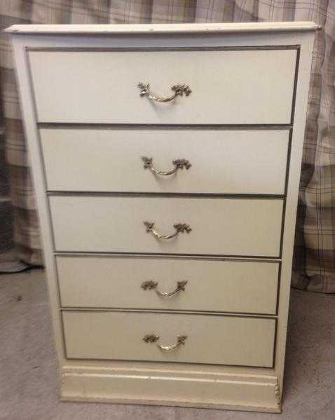 2 solid wood bedside cabinets