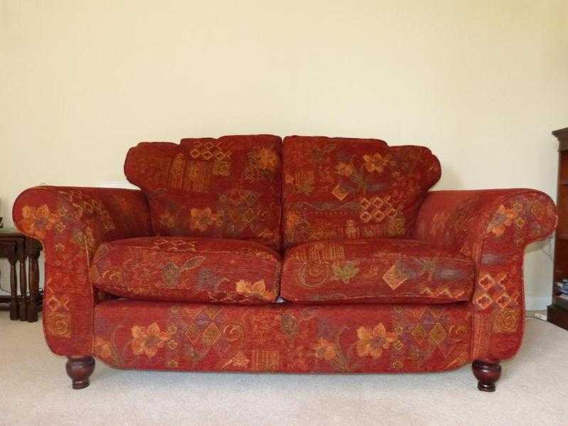 2 two-seater sofas and 1 armchair for sale