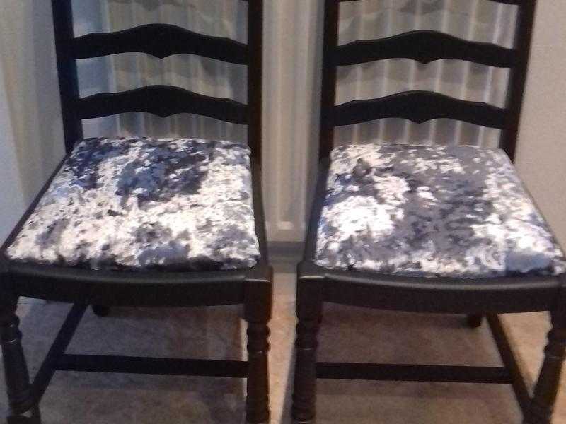 2 upcycled chairs