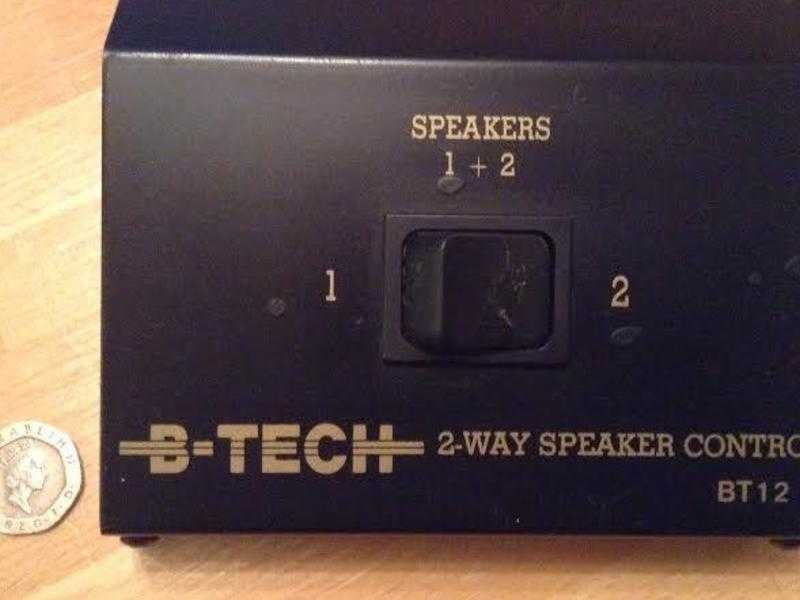 2 way speaker control switch