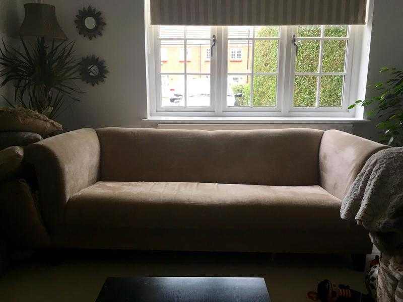 2 X 3 seater sofas