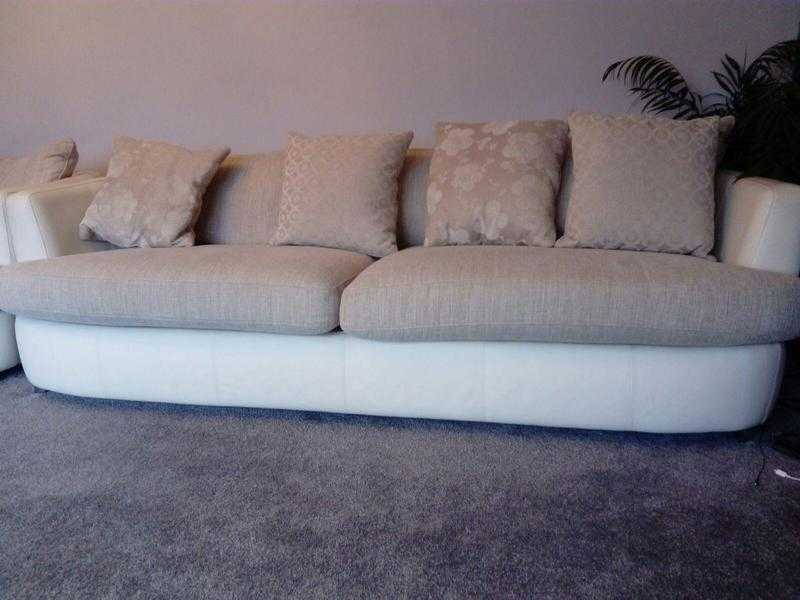 2 x 4 seater sofa