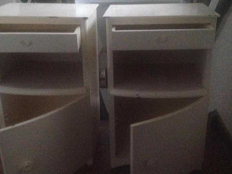 2 X bedside cabinet