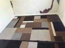 2 x  brown block rugs 12 for both