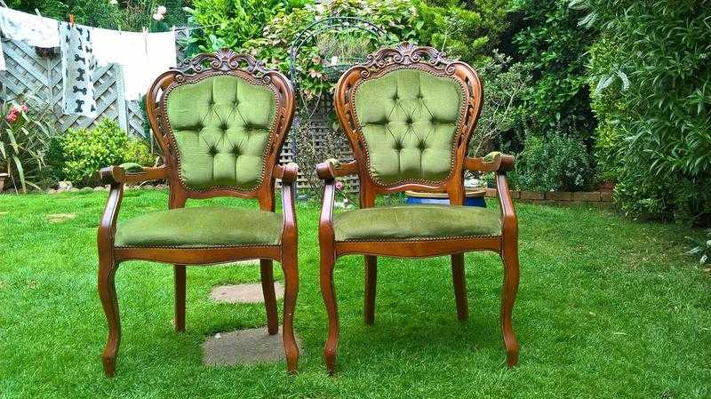 2 x Carver Chairs