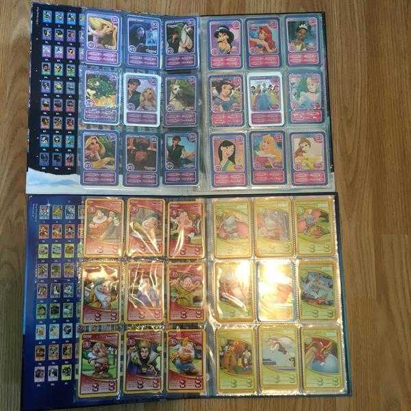 2 x Morrisons Special Edition Disney Collection Albums Books Full of Cards