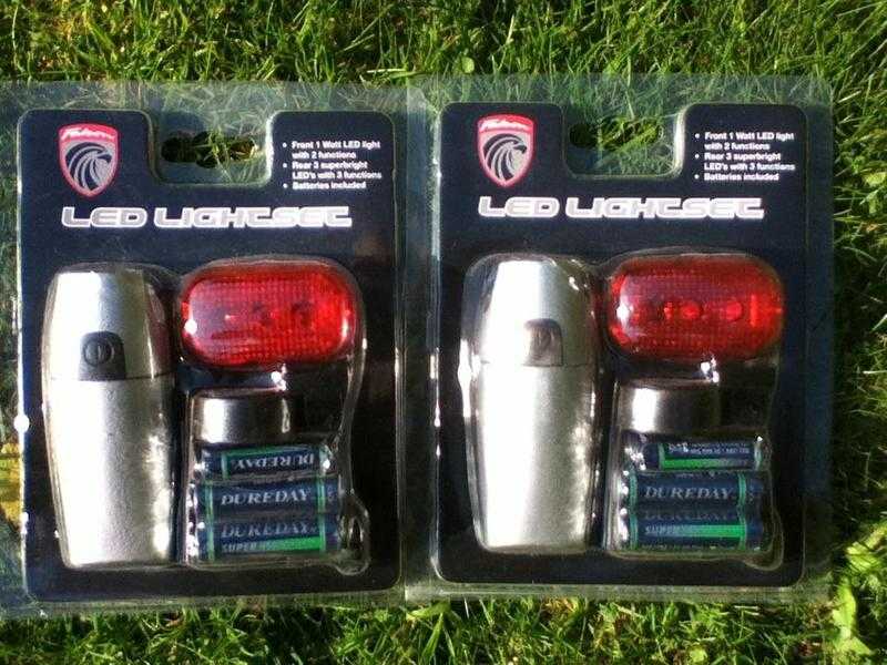 2 x NEW Bicycle Lights