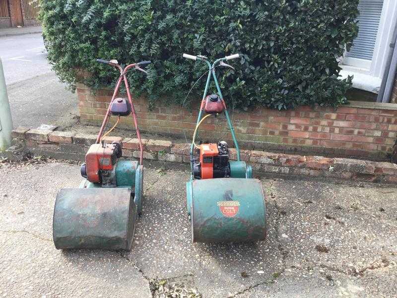 2 x Petrol Lawn Mowers