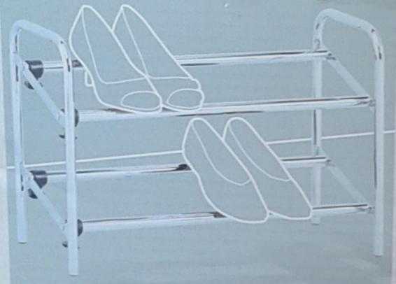 2 x tier Extendable Shoe Rack, Brand New in Box.