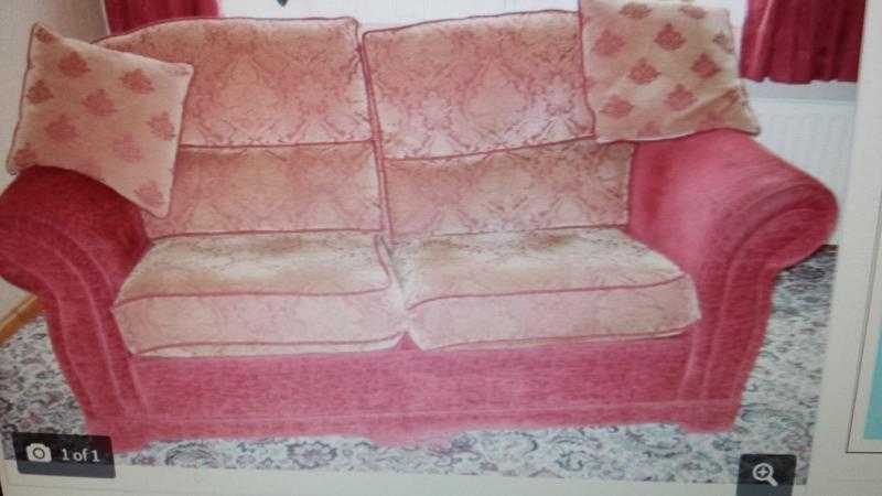 2 x TWO SEATER SETTEES