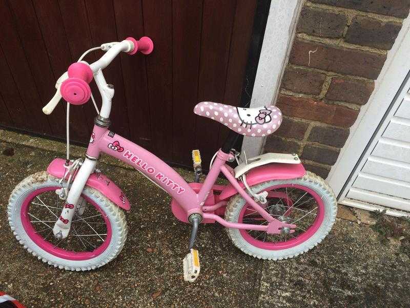 2 Young Girls bikes