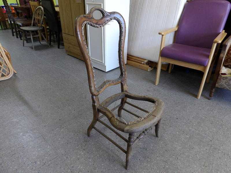 20 OFF ALL ITEMS SALE  Bedroom chair - For re-upholstery project