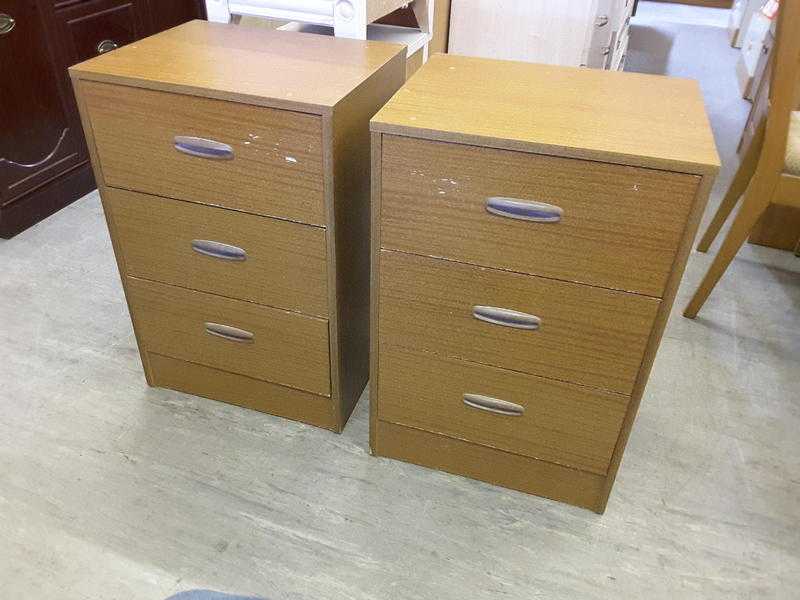 20 OFF ALL ITEMS SALE- Retro Style Bedside Tables  Drawers - Local Delivery 19