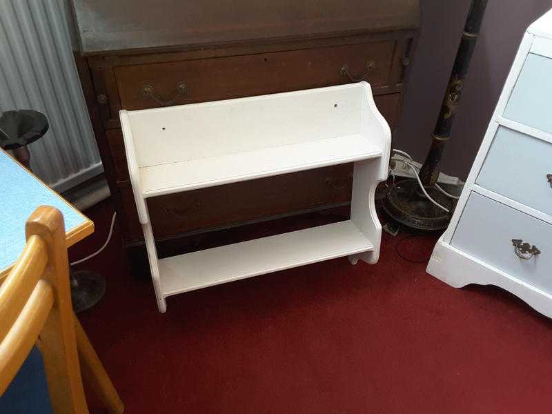 20 OFF ALL ITEMS SALE - Small Set Of Shelves - Painted By The RGFs Restoration Team