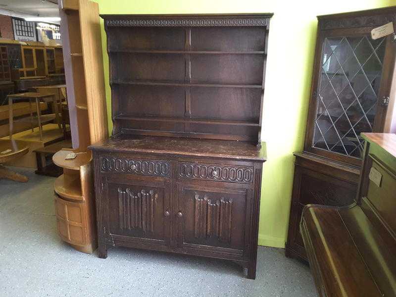 20 OFF ALL ITEMS SALE - Welsh Dresser  Sideboard With Shelves, Cupboards amp Drawers