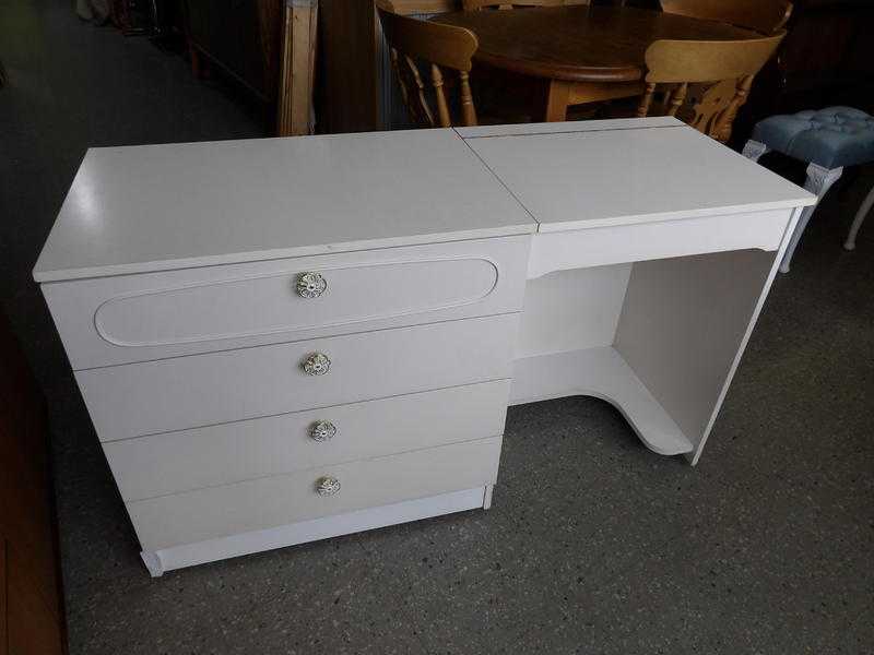 20 OFf ALL ITEMS SALE - White Dressing Table With Lift Up Mirror - Local Delivery 19