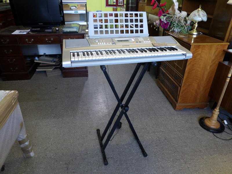 20 OFF ALL ITEMS SALE - Yamaha electronic keyboard with adjustable stand