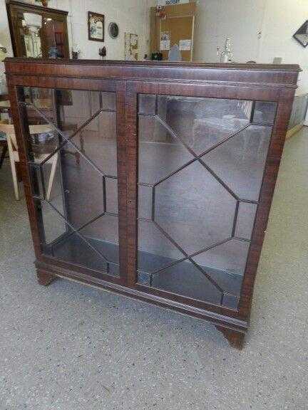 20 off China Cabinet  Glass Display Unit With Shelves - Local Delivery Service Available