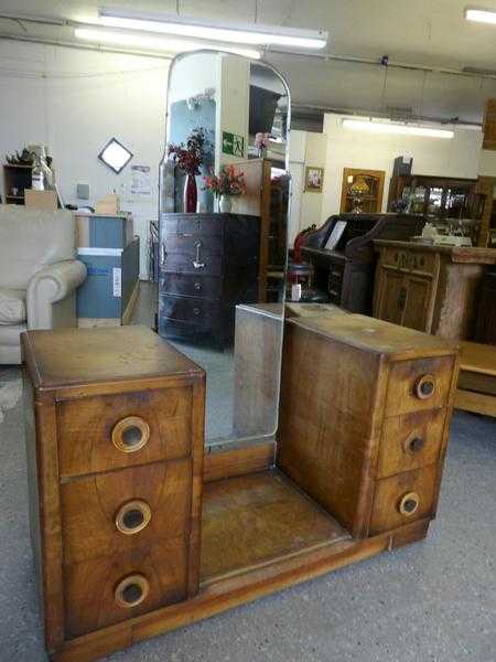 20 off Rare Vintage Dressing Table With 6 Drawers amp Full Length Mirror