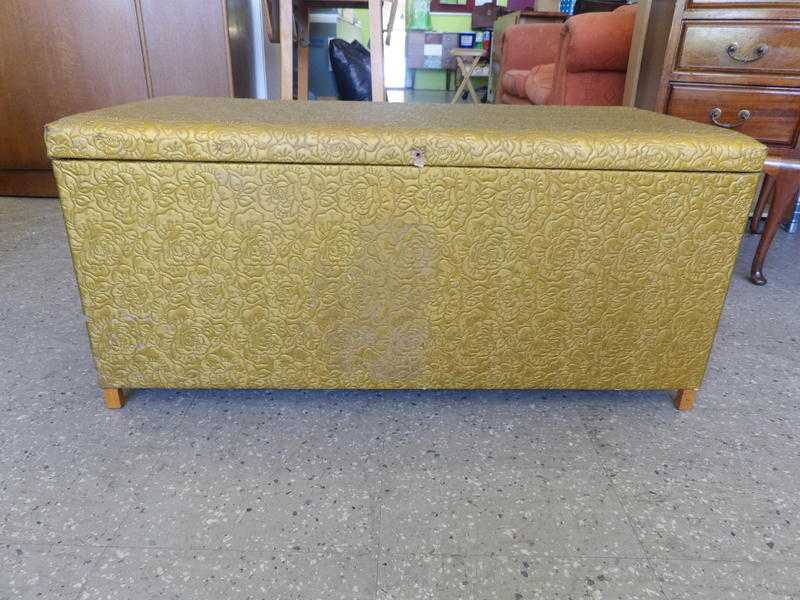 20 off sale now on Ottoman  blanket box for upholstery project