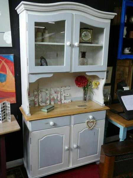 20 OFF SALE NOW ON Pine Dresser With Cupboards, Drawers amp Shelves Painted By The RGF