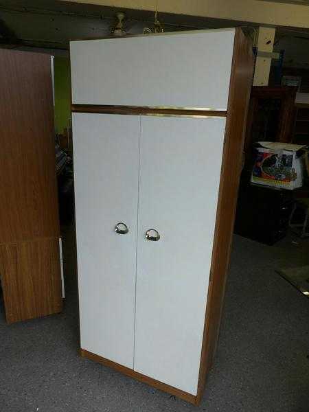 20 off Wardrobe With Hanging Rail amp Top Cupboard, Local Delivery Service Available