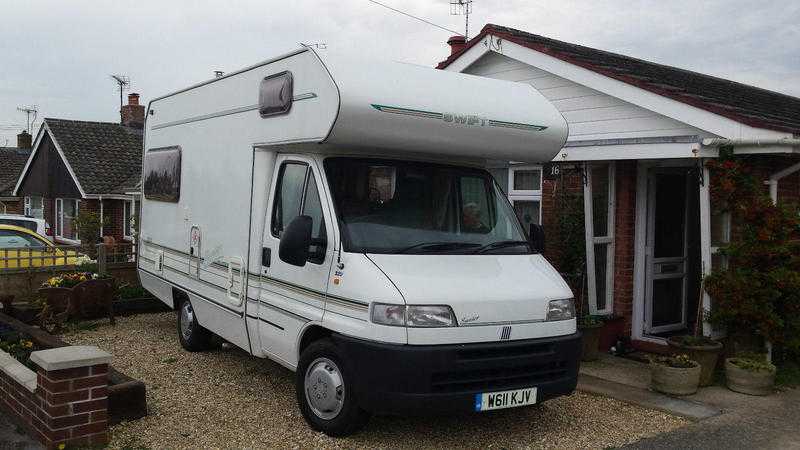 2000 MOTORHOME SWIFT SUNTOR Millenium 590RL FIAT DUCATO 2.8 DIESEL