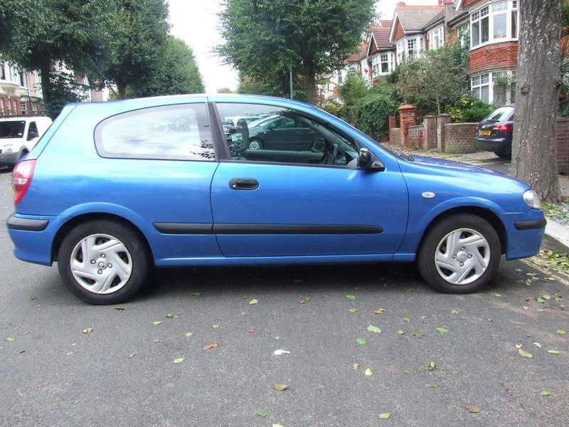 2000 Nissan Almera S 1497cc. 3 Door Metallic Blue