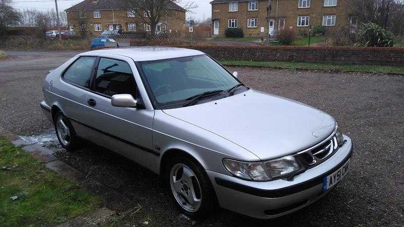 2001 Saab 93 2.0t coupe Silver 350