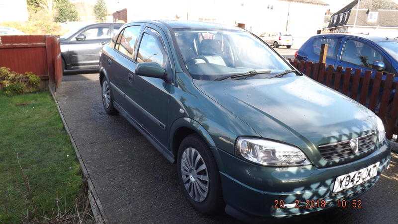 2001 Vauxhall Astra 1.6 8v