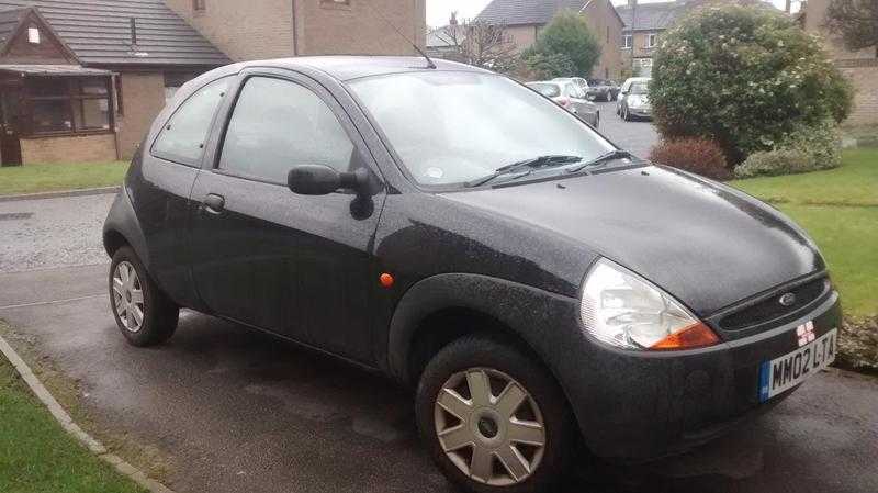 2002 Ford KA 1.3L petrol hatchback. 3 Doors, 4 seats. 90k, LONG MOT FEBRUARY 2017 WITH NO ADVISORY